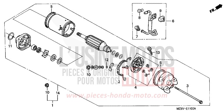 ANLASSER von Shadow CANDY GLORY RED-U (R101) von 1998