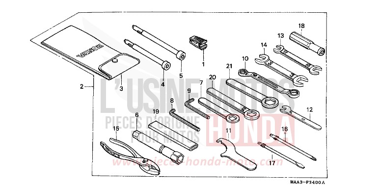 WERKZEUGE von Shadow PEARL ROYAL MAGENTA (RP151A) von 1996