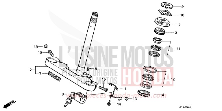 LENKSCHAFT von Shadow CANDY WAVE BLUE (PB161) von 1988
