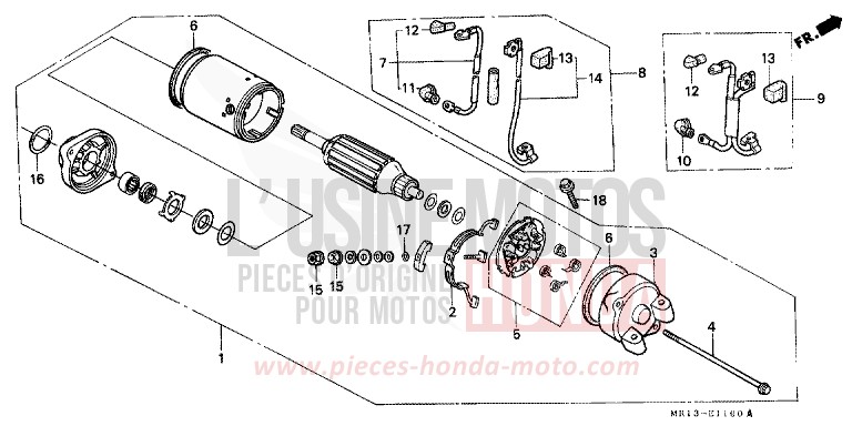 ANLASSER von Shadow CANDY WAVE BLUE (PB161) von 1989