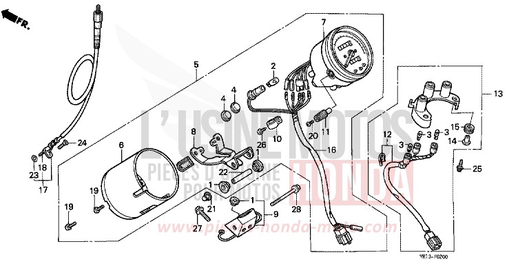 MESSGERAET von Shadow CANDY WINE BERRY RED-U (R114) von 1990
