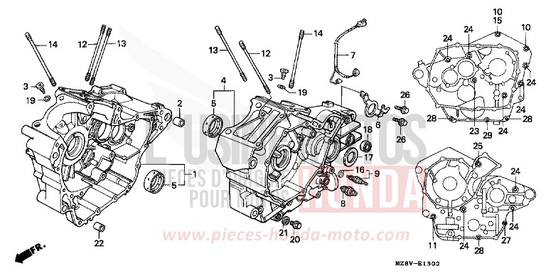 KURBELGEHAEUSE von Shadow SCHWARZ (NH1) von 1998