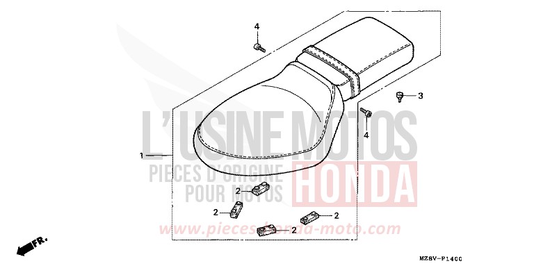 SITZ (1) von Shadow SAHARA BULE METALLIC (PB273) von 1999