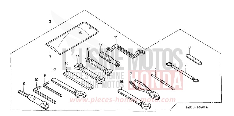 WERKZEUGE von Varadero CANDY GLORY RED-U (R101) von 2003