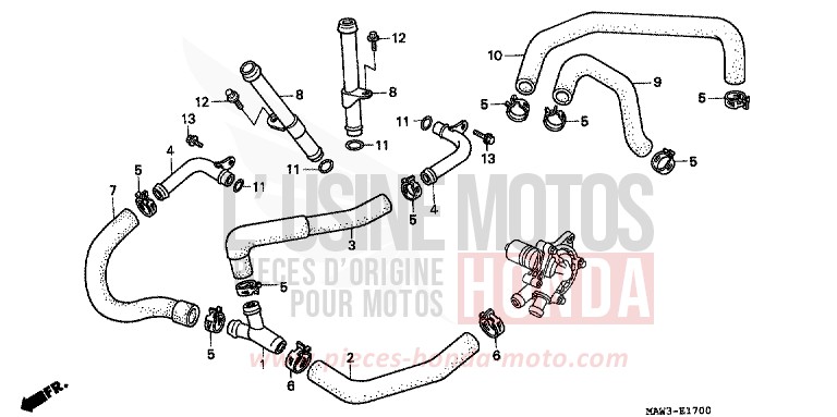 WASSERROHR von Transalp ANCHOR GRAY METALLIC-U (NH229B) von 1996