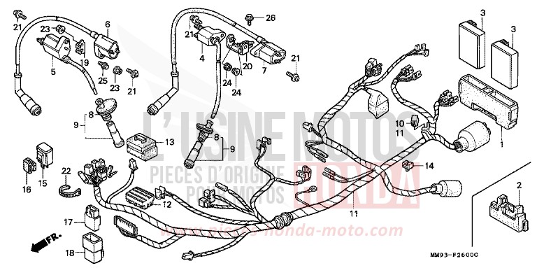 KABELBAUM/ ZUENDSPULE von Transalp ANCHOR GRAY METALLIC-U (NH229B) von 1987