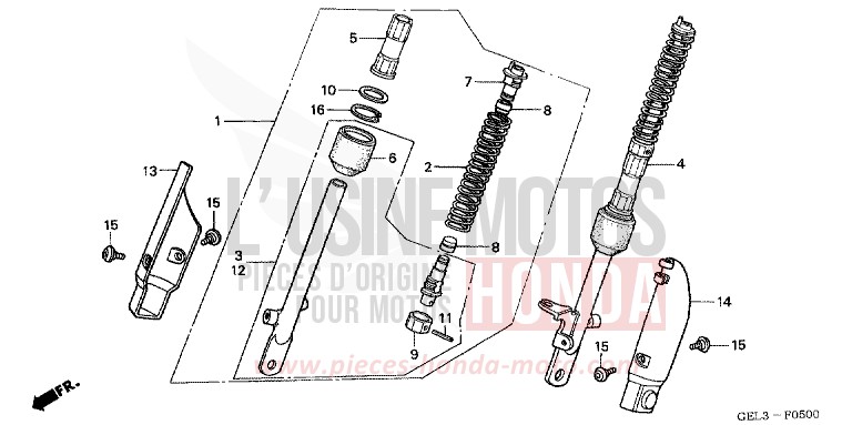 V. KISSEN von XR50R FIGHTING RED (R134) von 2003