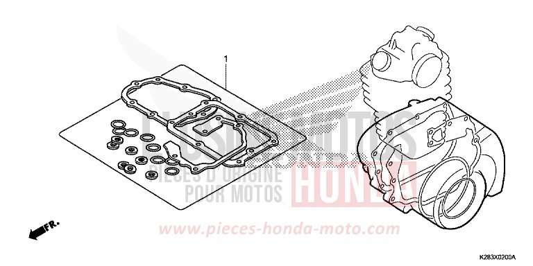 DICHTUNG SATZ B von CRF125FB EXTREME RED (R292) von 2019