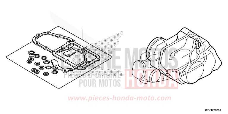 DICHTUNG SATZ B von CRF110F EXTREME RED (R292) von 2014