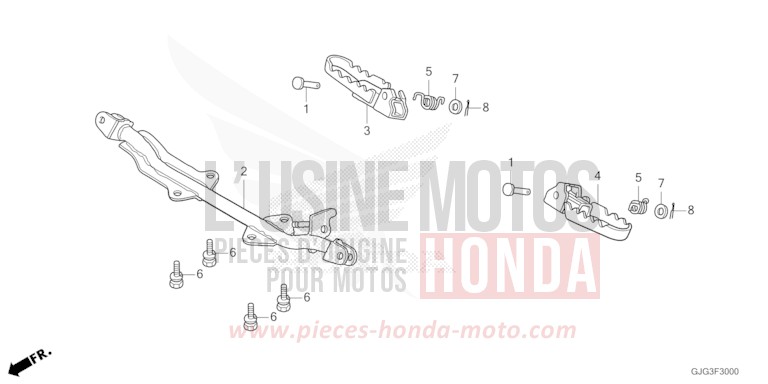 STUFE von CRF50F EXTREME RED (R292) von 2022