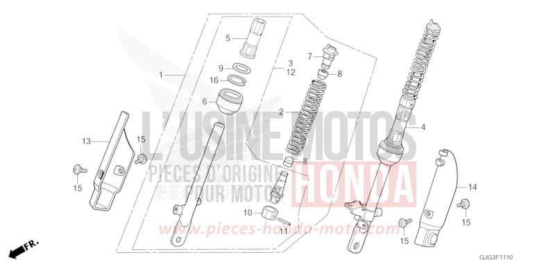 V. KISSEN von CRF50F EXTREME RED (R292) von 2023