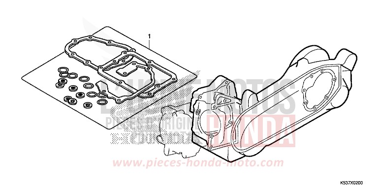 GENERATOR von SH300A PEARL SIENA RED (R320) von 2016