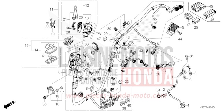 KABELBAUM von SH300A MAT CYNOS GRAY METALLIC (NH312) von 2016