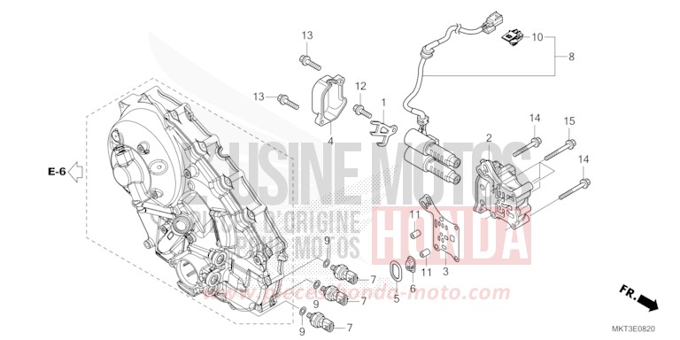 LINEARMAGNETVENTIL von X-ADV SHASTA WHITE (NH138) von 2023