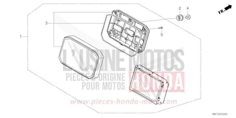 MESSGERAET von X-ADV SHASTA WHITE (NH138) von 2023