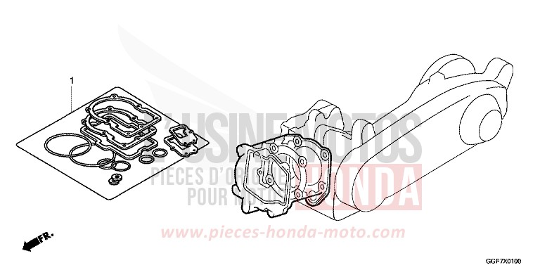 TROUSSE DE JOINT A von NSC50MPD ROSS WHITE (NH196) von 2014
