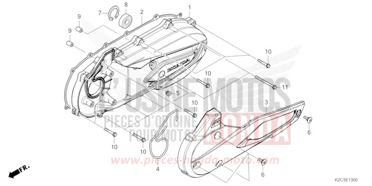 SEITENABDECKUNG, LINKS von NSC110 MAT GALAXY BLACK METALLIC (NHA76) von 2021