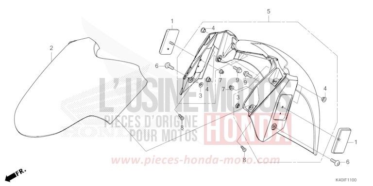 AILE AVANT von Forza MAT CYNOS GRAY METALLIC (NH312) von 2023