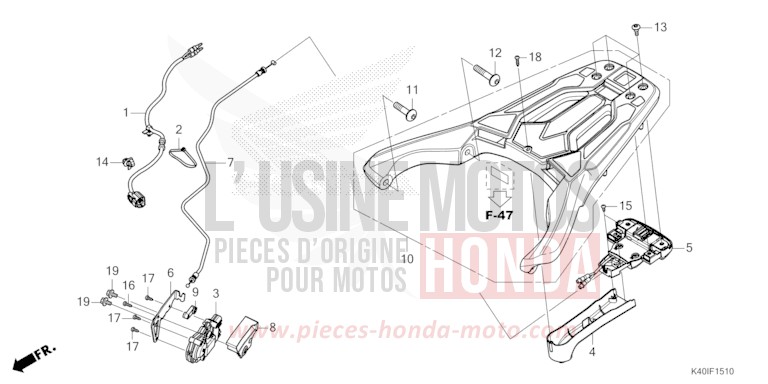 SUPPORT von Forza MAT CYNOS GRAY METALLIC (NH312) von 2023