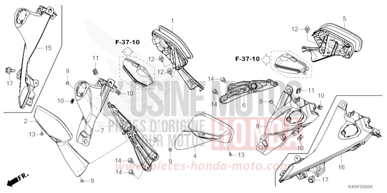 MIROIR von Forza MAT PEARL PACIFIC BLUE (PB397) von 2023