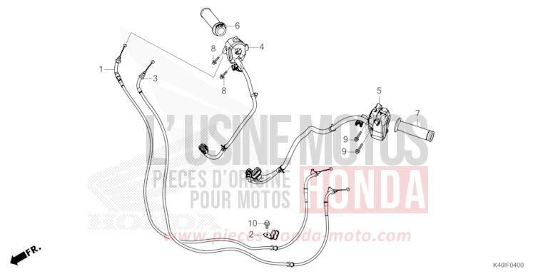 COMMUTATEUR/CABLE von Forza MAT PEARL PACIFIC BLUE (PB397) von 2023