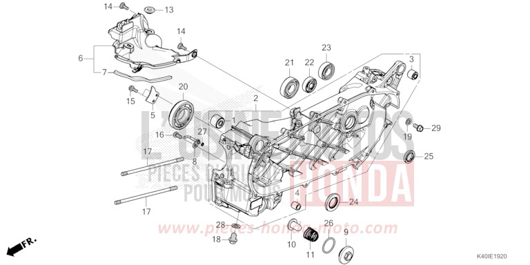 CARTER VILEBREQUIN GAUCHE von Forza MAT CYNOS GRAY METALLIC (NH312K) von 2023