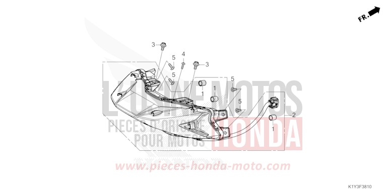 KOMBINATIONSLEUCHTE von PCX PEARL JASMINE WHITE (NHB35) von 2023