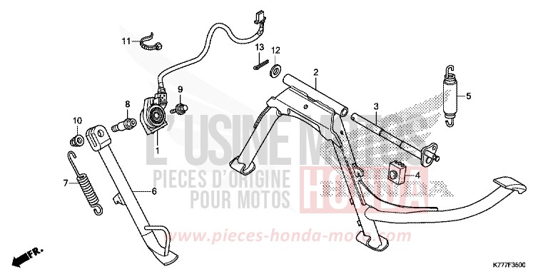 STAENDER von SH125 MAT CYNOS GRAY METALLIC (NH312) von 2019
