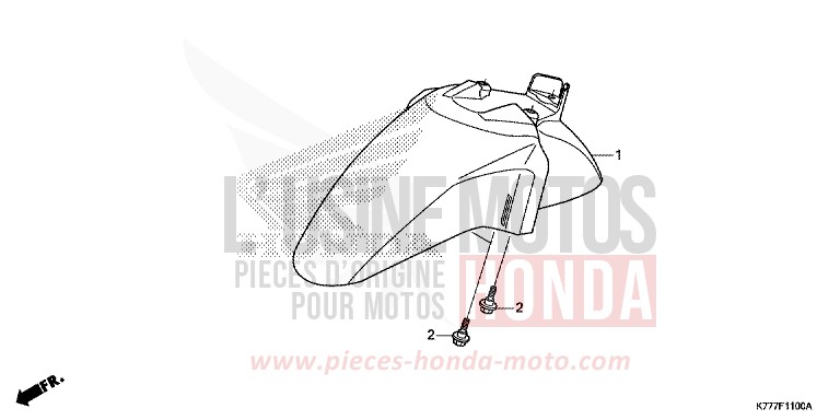 AILE AVANT von SH125AD PEARL SPLENDOR RED (R369) von 2019