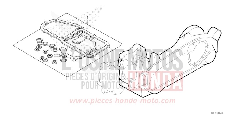 TROUSSE DE JOINT B von SH125 PEARL NIGHTSTAR BLACK (NHA84) von 2023