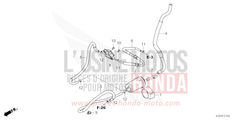 CUVETTE von SH125AD PEARL NIGHTSTAR BLACK (NHA84) von 2023