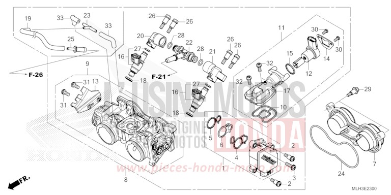 DROSSELKLAPPENGEHAEUSE von Rebell MAT LAUREL GREEN METALLIC (G207) von 2024