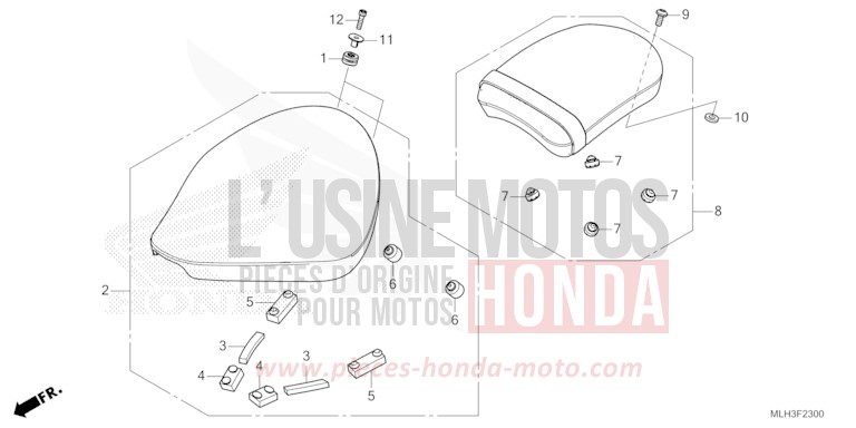 SITZ von Rebell PEARL SHINING BLACK (NHB98) von 2024