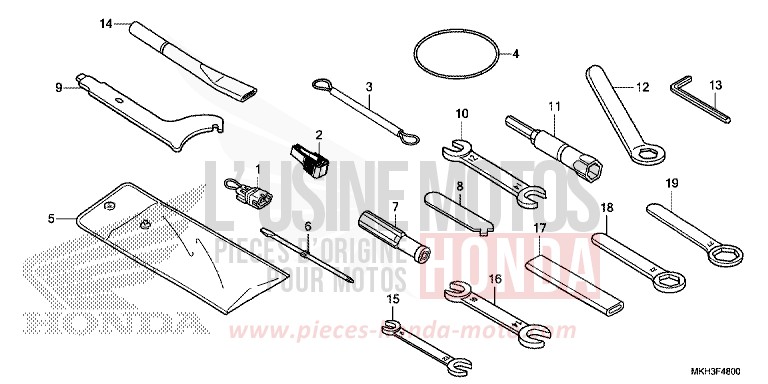 WERKZEUGE von X-ADV MAT BULLET SILVER (NH389) von 2018