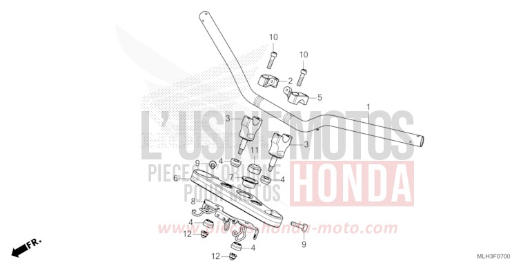 ROHRGRIFF/OBERE BRUECKE von Rebell PEARL SMOKY GRAY (NHC53) von 2024