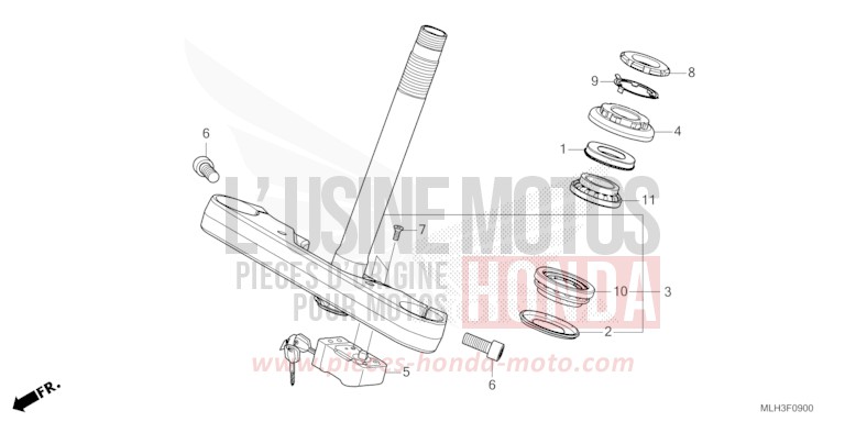 LENKSCHAFT von Rebell SEAL SILVER METALLIC (NHA14) von 2024