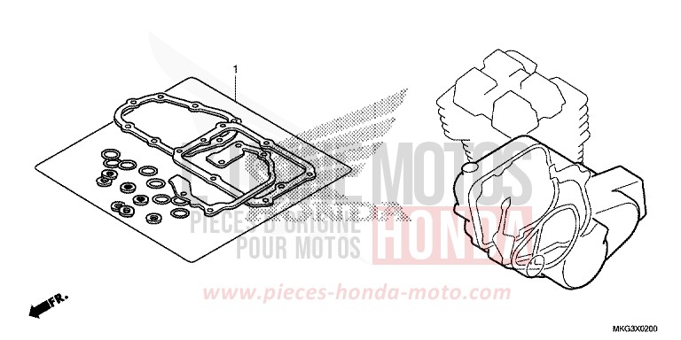 DICHTUNG SATZ B von Rebell MAT FRESCO BROWN (Y215) von 2019
