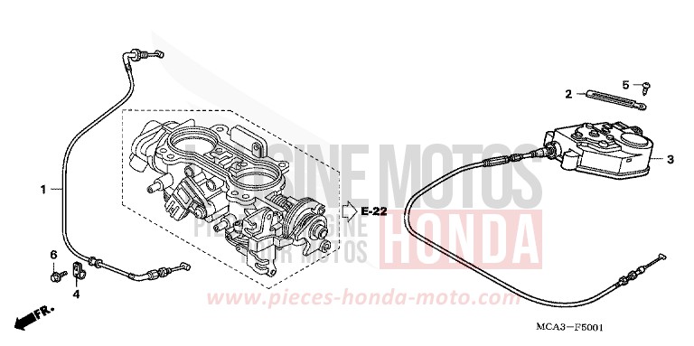 TEMPOMAT (2) von Goldwing CABERNET RED METALLIC (R303B) von 2006