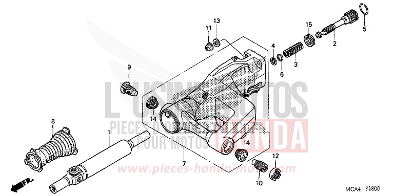 SCHWINGE von Goldwing BILLET SILVER METALLIC (NHA27) von 2008