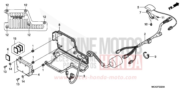 NAVIGATIONSEINHEIT von Goldwing BILLET SILVER METALLIC (NHA27) von 2008