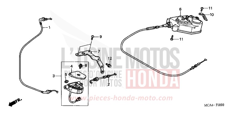 TEMPOMAT (1) von Goldwing PEARL APOLLO BLUE (PB304) von 2002