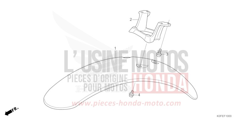 KOTFLUEGEL, VORNE von Monkey MILLENNIUM RED 2 (R408) von 2025