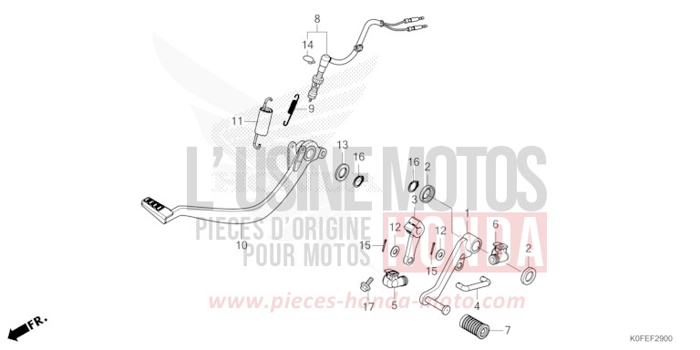 PEDAL von Monkey MILLENNIUM RED 2 (R408) von 2025