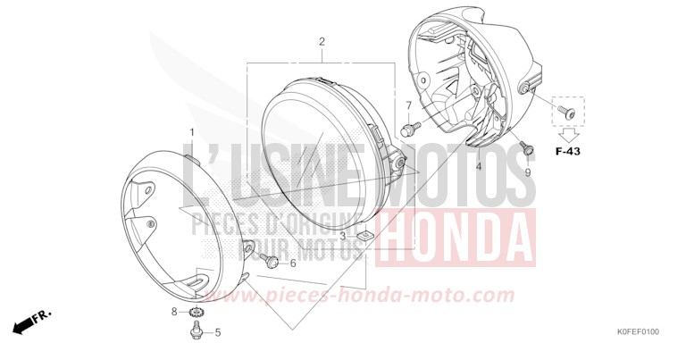 SCHEINWERFER von Monkey SHEEN SILVER METALLIC (NH364) von 2025