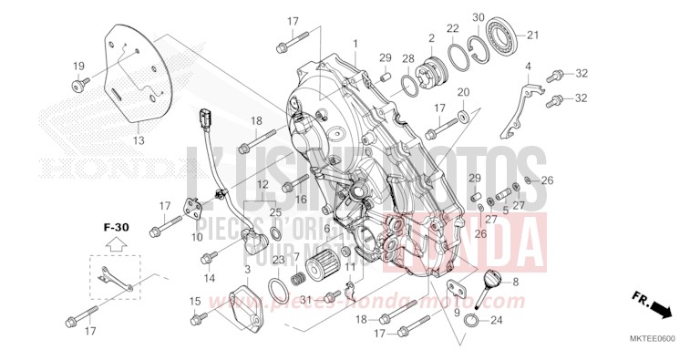 KURBELGEHAEUSEABDECKUNG von X-ADV MAT GOLDFINCH YELLOW (Y242) von 2025