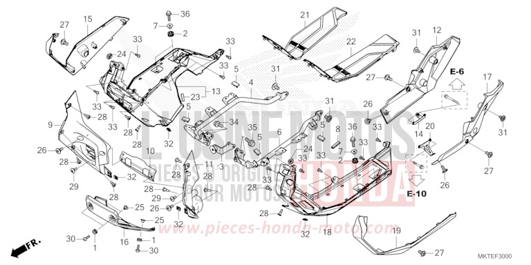 UNTERSTE STUFE von X-ADV MAT GOLDFINCH YELLOW (Y242) von 2025
