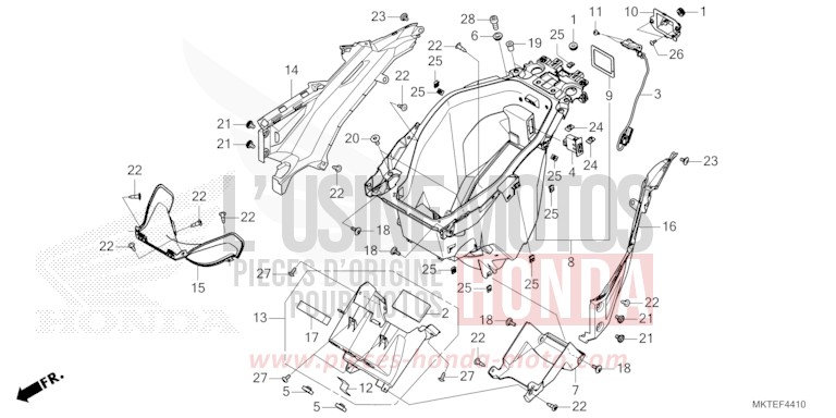 HANDGEPAECKFACH von X-ADV MAT GOLDFINCH YELLOW (Y242) von 2025