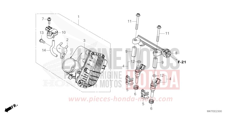 DROSSELKLAPPENGEHAEUSE von X-ADV MAT PEARL GLARE WHITE (NHB54) von 2026