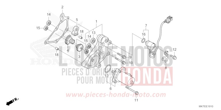 REDUZIERGETRIEBE von X-ADV GRAPHITE BLACK (NHB01) von 2026