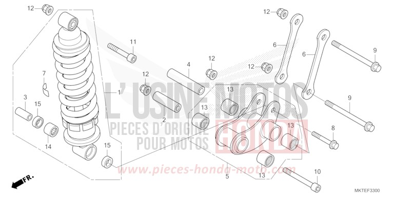 KISSEN, HINTEN von X-ADV PEARL GLARE WHITE (NHB53) von 2026